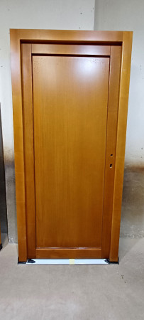 Dveře vchodové plné smrkový masiv Euro 68 